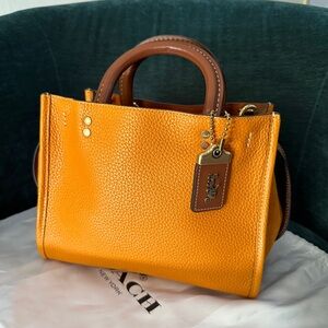 Coach Rogue 25 Papaya Multi